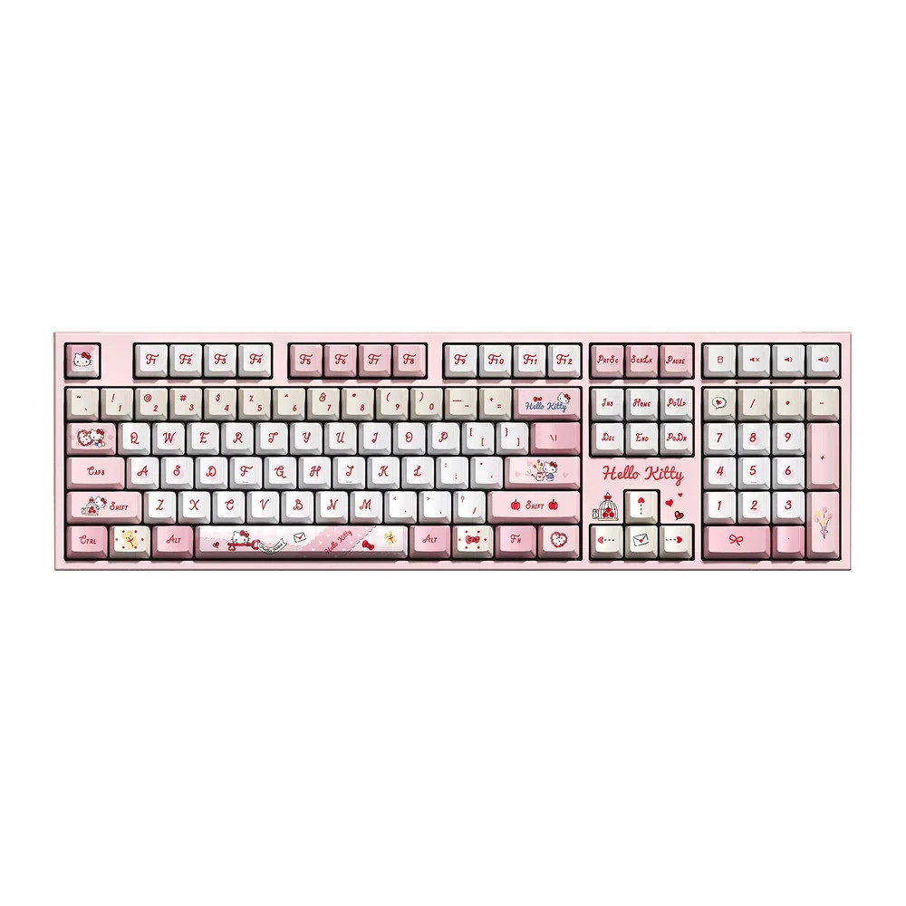 Akko Hello Kitty 5108 V5 Mechanical Keyboard Creamy Yellow U1 Switch