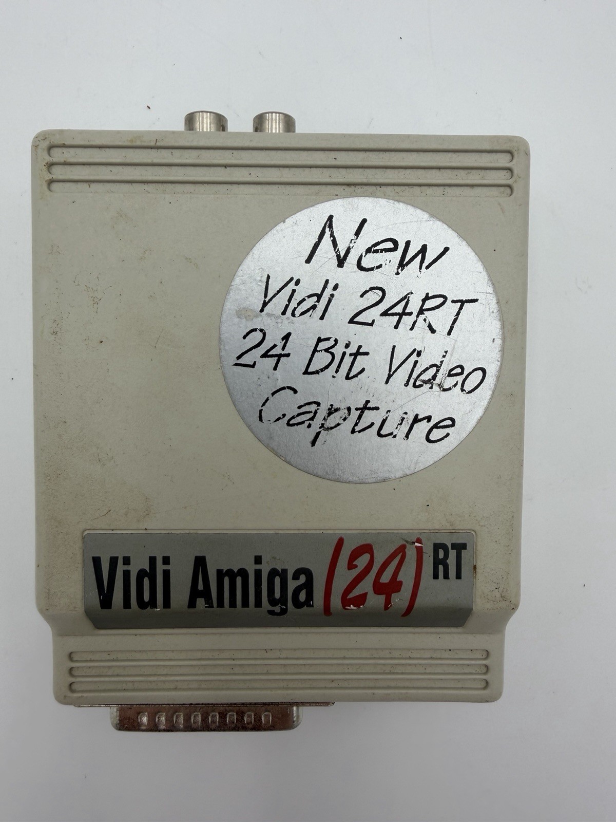 Quantum Leap Vidi Amiga 24 RT 24-Bit Video Capture Unit Commodore Amiga Untested
