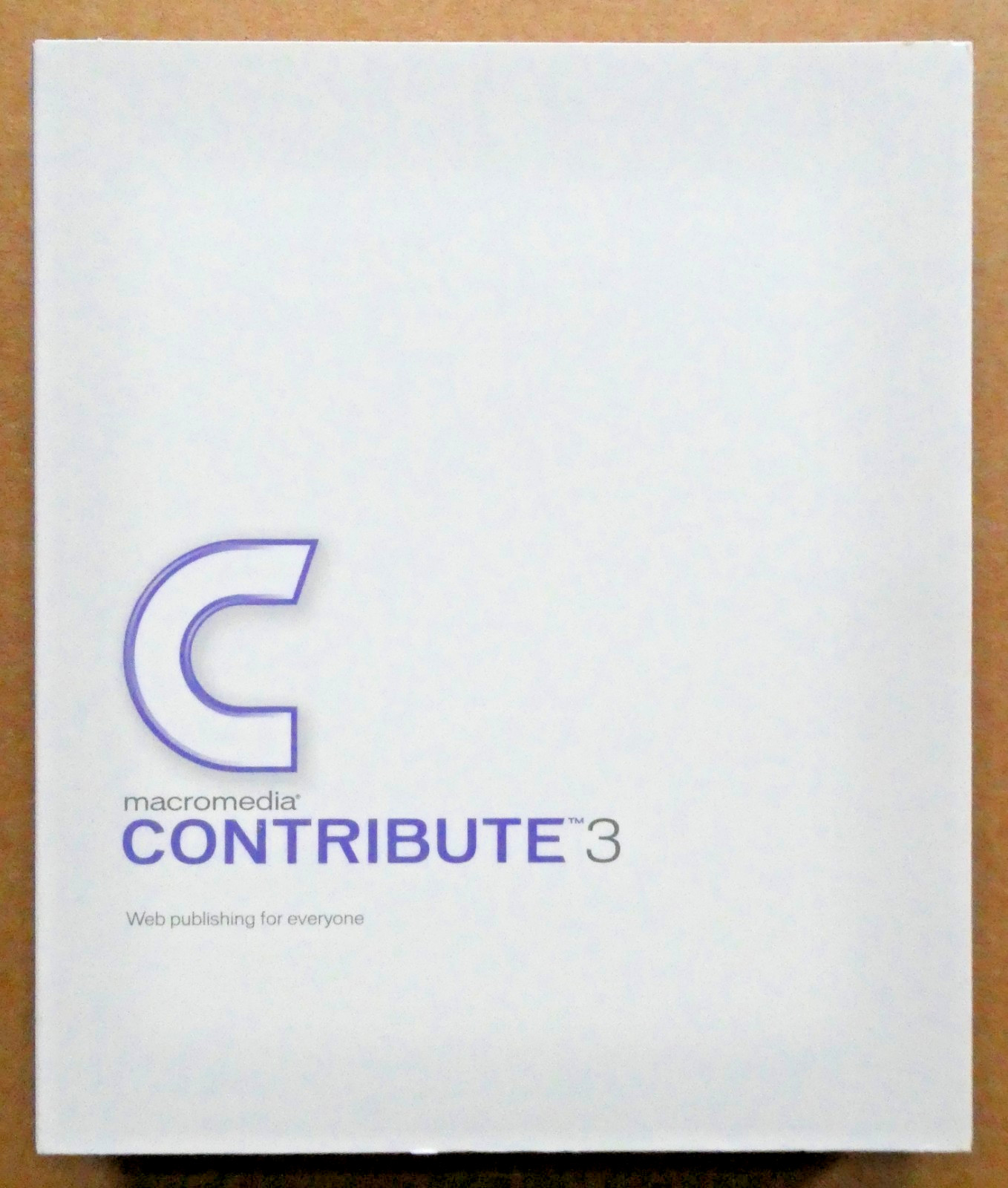 Macromedia Contribute 3 Web Publishing Software-Full Version with Serial Number