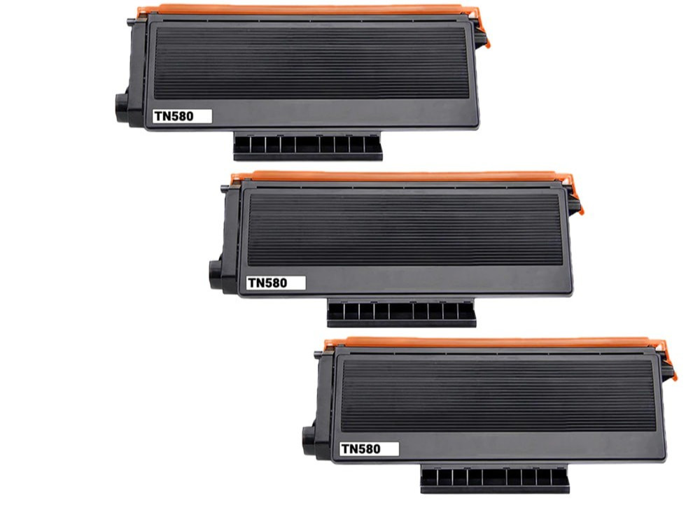 ACM 3PK TN580 Toner Cartridge Brother HL-5240 HL-5250 MFC-8460N 8660DN DCP-8060