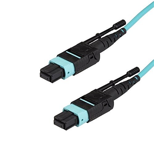 StarTech MPO12PL3M 3m MTP Fiber Optic Cable OM3 Plenum-Rated