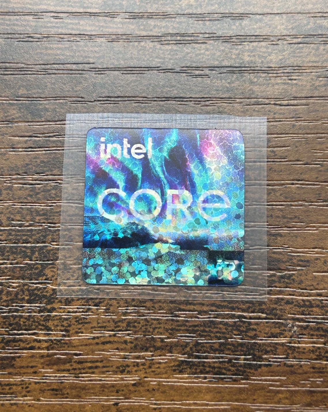 1x Intel Core i7 Desktop / Laptop Custom Sticker Label (NEW)