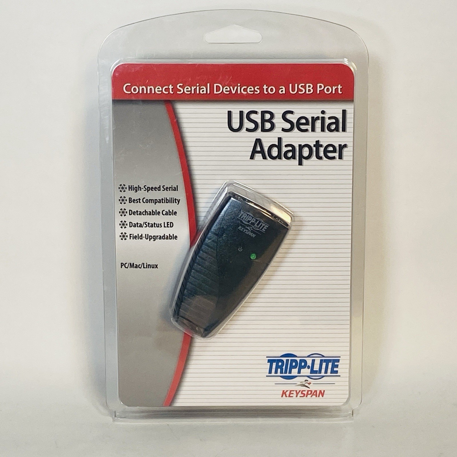 Tripp Lite Keyspan High-Speed USB to Serial Adapter, PC & Mac (USA-19HS)