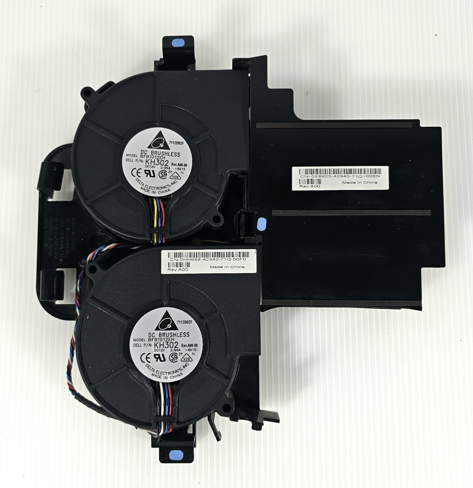 Dell Dual Cooling Fan Unit PowerEdge 860, Original Brushless, KH302