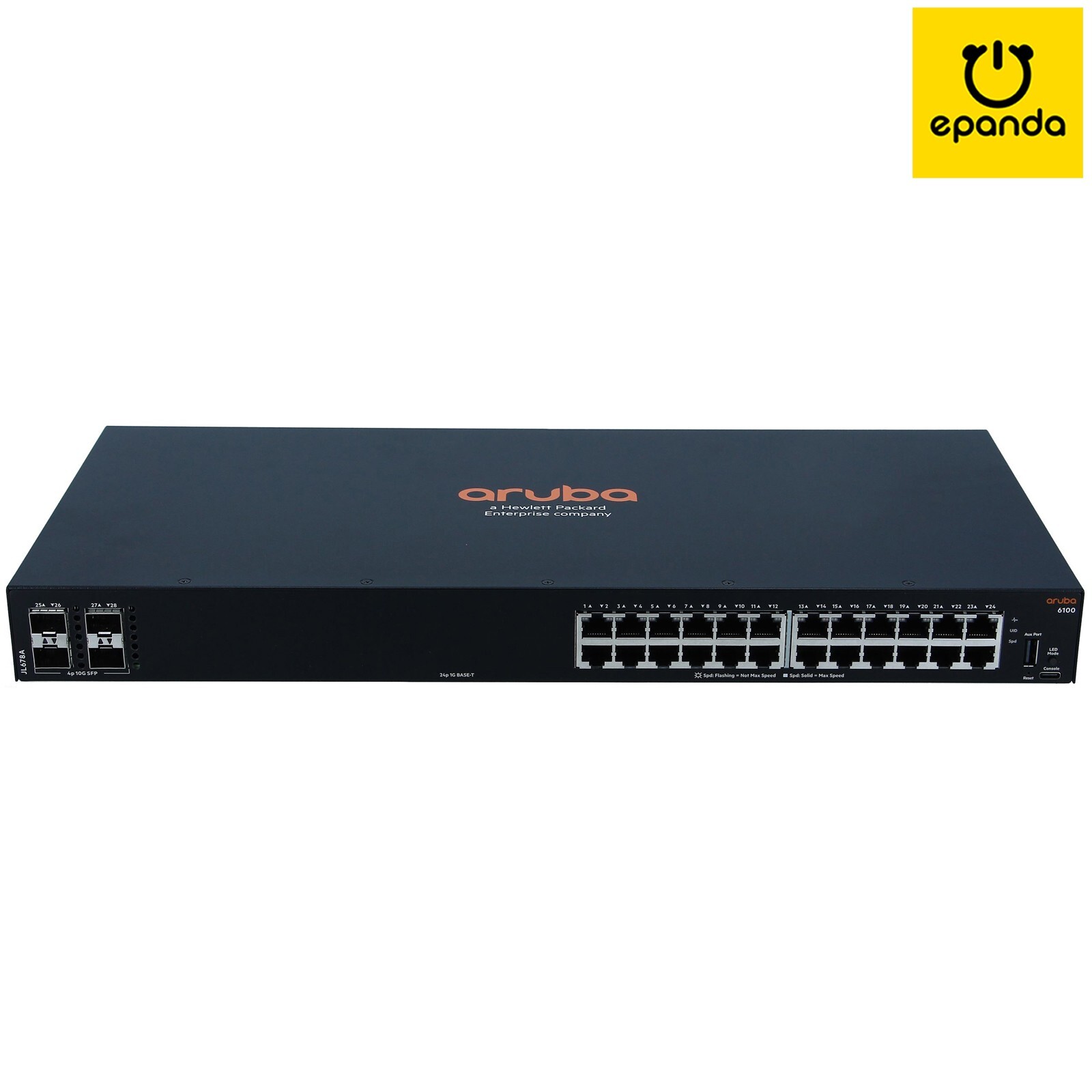 HPE Aruba JL678A CX 6100 24G 4SPF+ Managed Gigabit Ethernet Layer 3 Switch