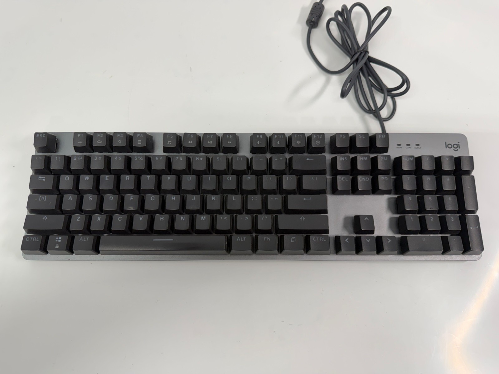 Logitech K845 Mechanical Illuminated Keyboard – Grey