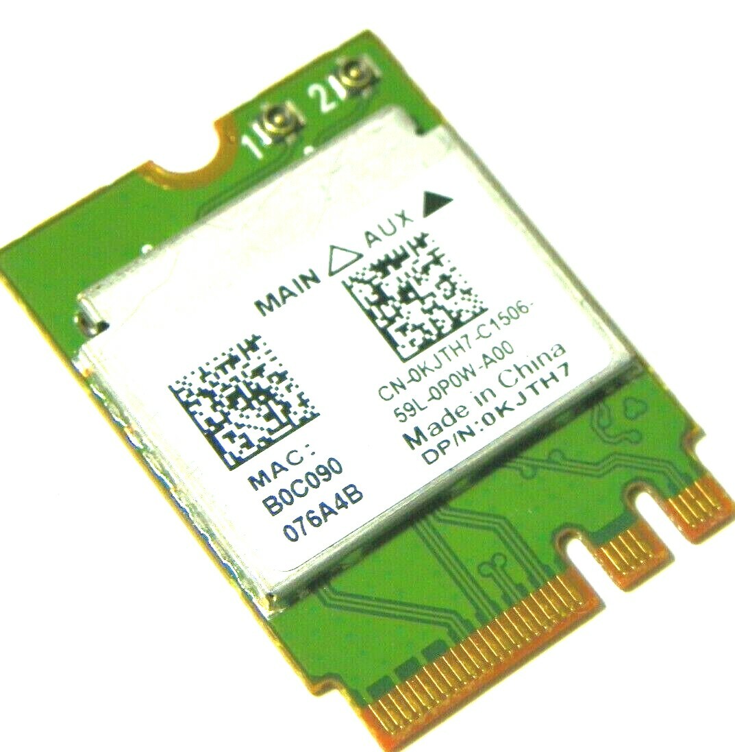 New Dell OEM KJTH7 Realtek RTL8723BE 802.11bgn Bluetooth NGFF miniCard 