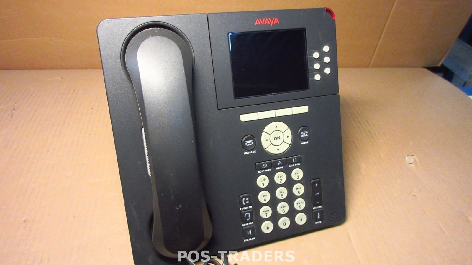 Avaya 9640G LCD Display VOIP IP Business Desk Net Telephone Phone Grey