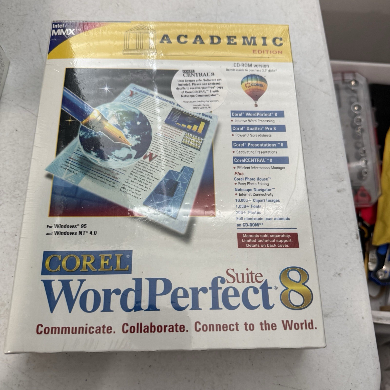Corel WordPerfect Suite 8 Standard New in Box Academic
