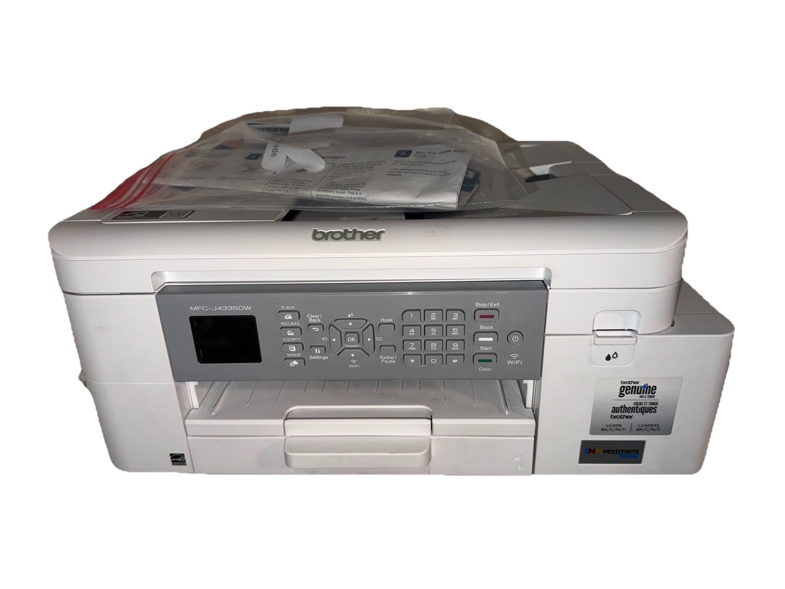 Brother MFC-J4335DW INKvestment Tank Wireless All-in-One Color Inkjet Printer