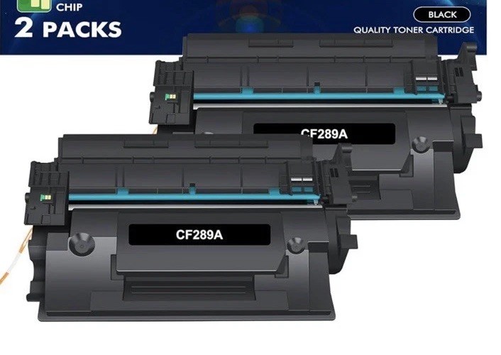 Toner Cartridge Compatible for HP 89A,with Chip for Laserjet Enterprise 2-Pack