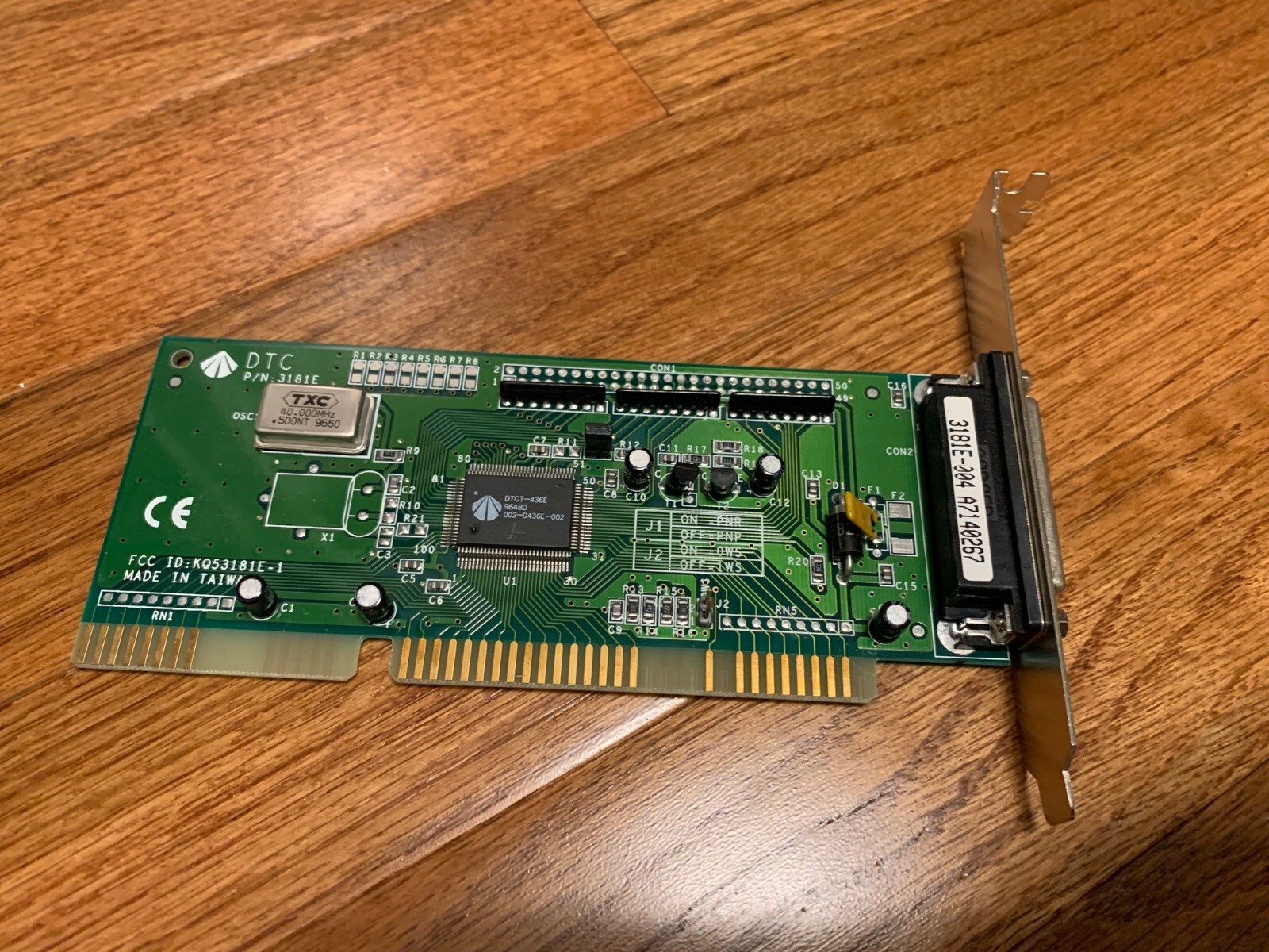 DTC 3181E SCSI 16-BIT ISA Card SCSI Controller Interface Expansion DB25 Port