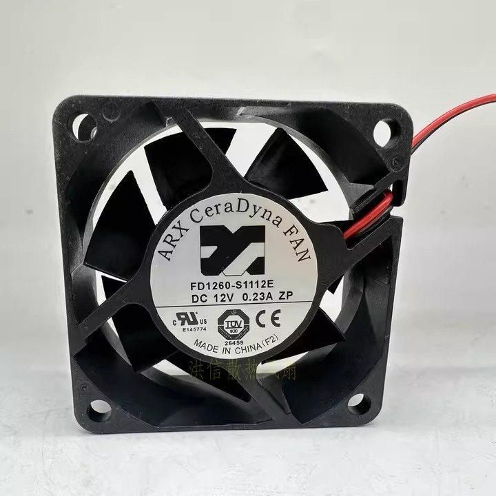 1PCS Sanjiang ARX 6025 FD1260-S1112E DC12V 0.23A 6CM 60x25mm Fan