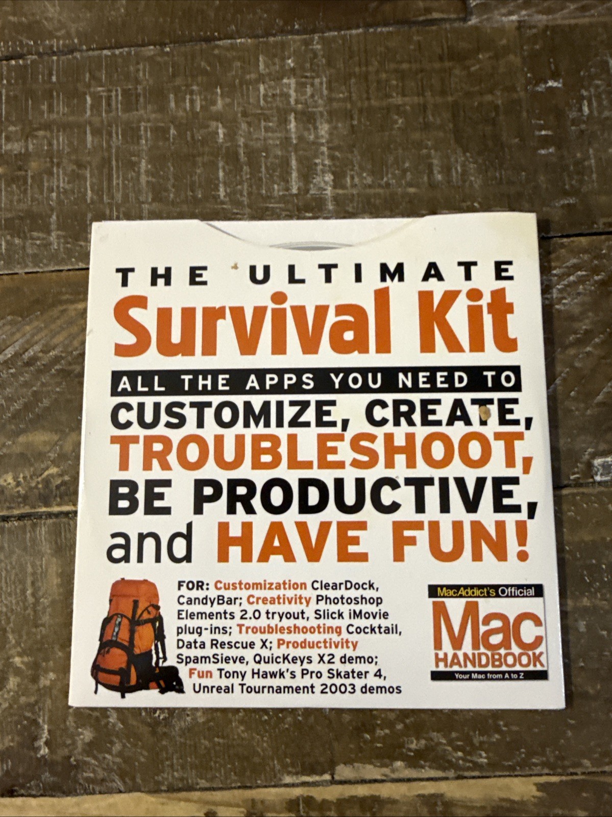 Mac Addict Ultimate Survival Kit PC Software
