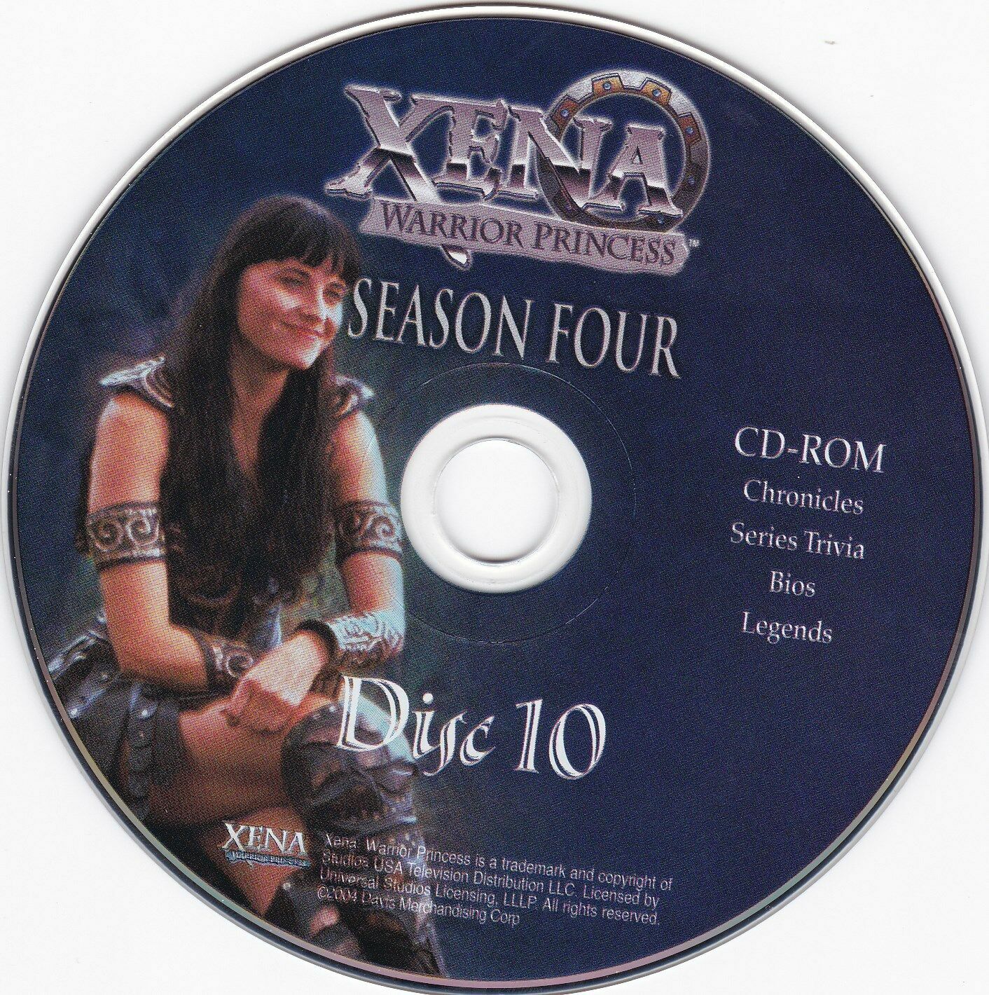 Xena Warrior Princess (PC DISC ONLY) Season 4 Disc 10 Series Trivia 