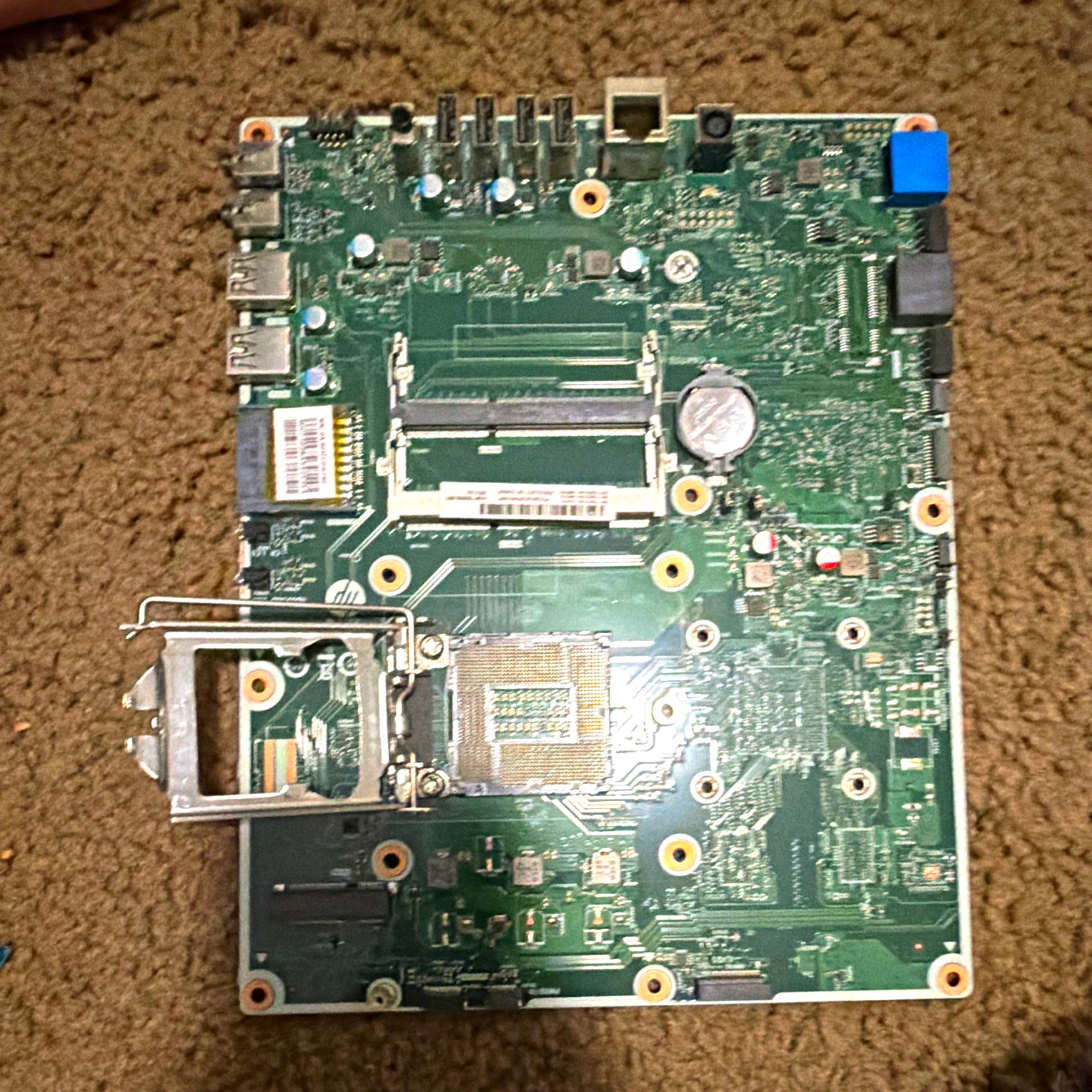 Mini-ITX Motherboard Mainboard, 2 RAM Slots, USB 2.0, RJ-45 Ethernet