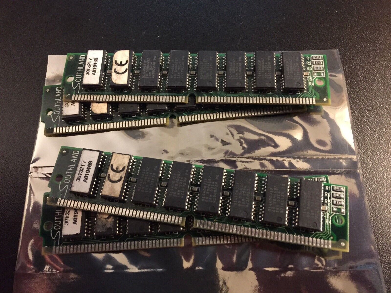 4x 4MB 72-Pin 70ns FPM SIMM Memory 16MB Non-Parity Apple Macintosh PC Unix 2x32