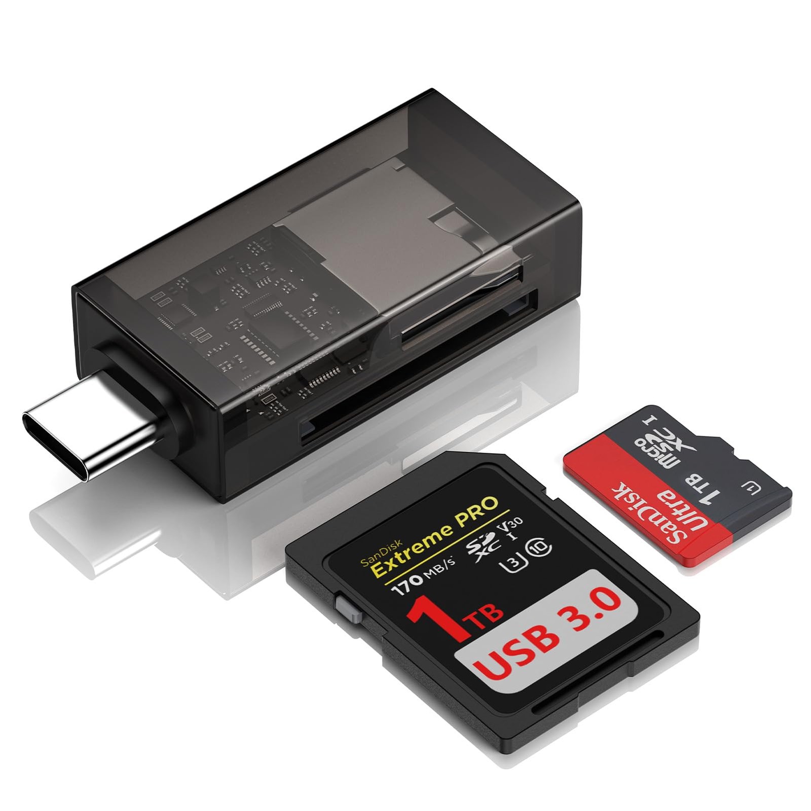 for iPhone 17e 17 Max , Digital Adapter SD Card Reader for