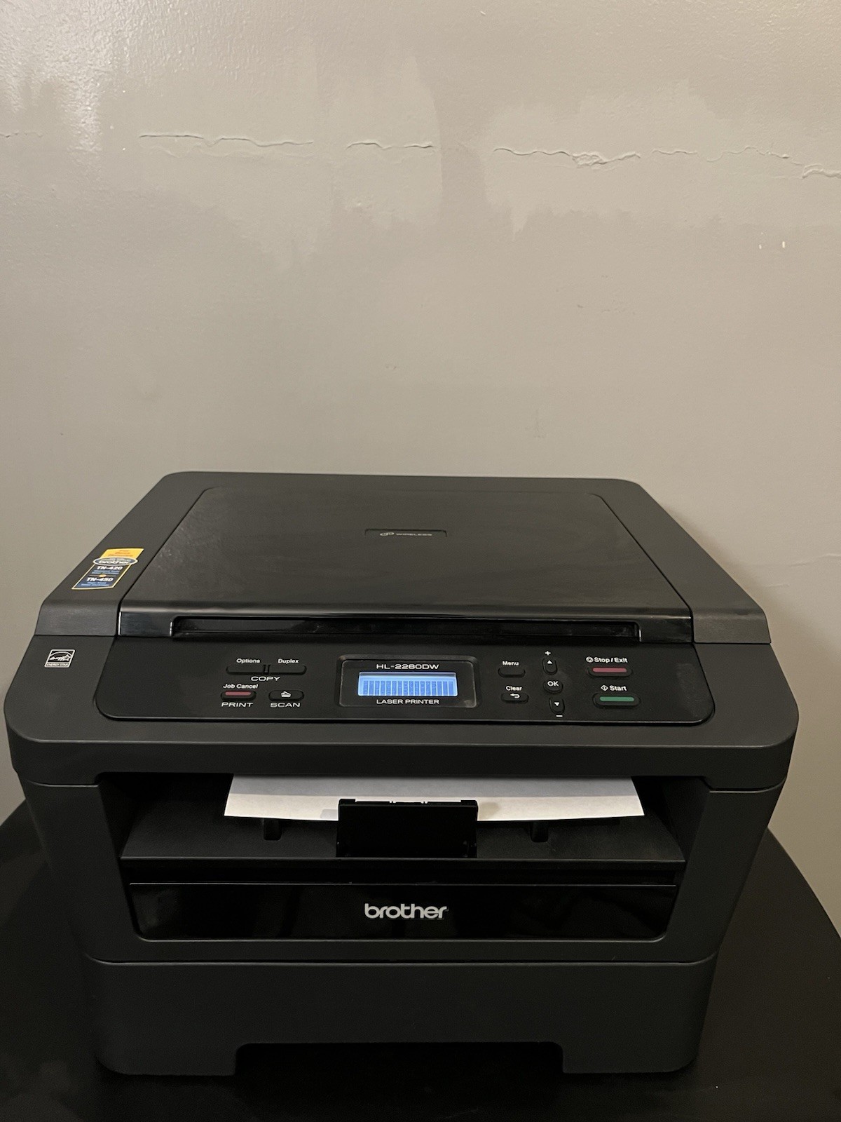 Brother HL-2280DW Monochrome Laser All-In-One Printer FULLY LOADED WORKS