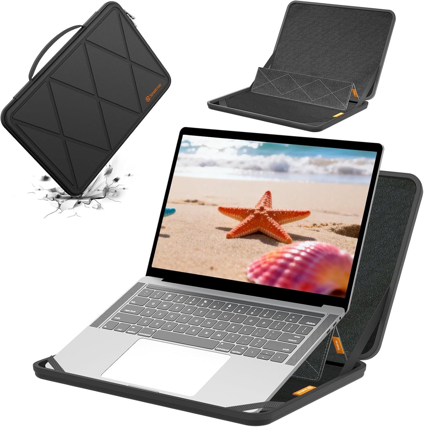 Sleeve for 15.6 inch Laptop - Hard Protective Case for Samsung/HP Devices