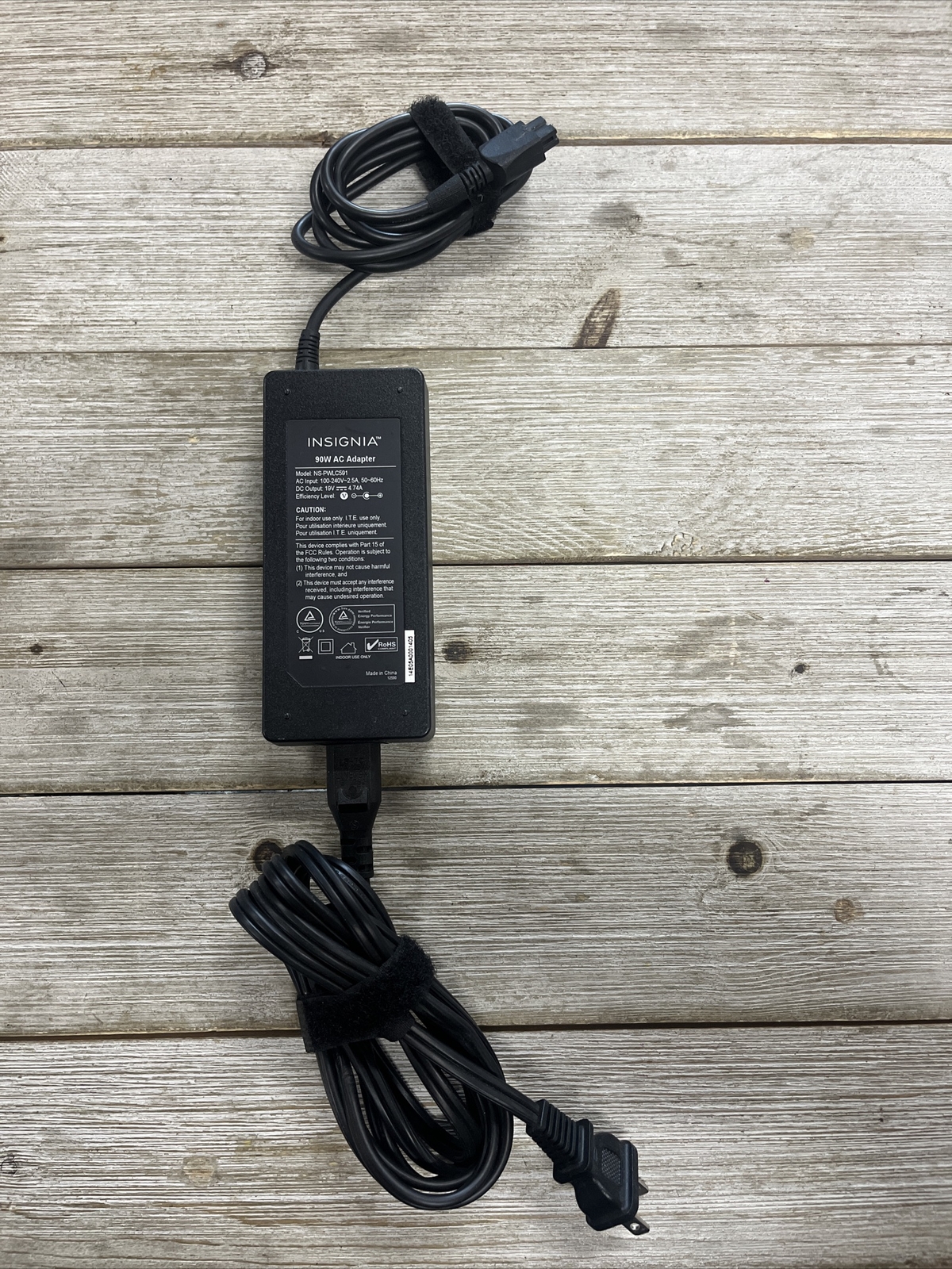 Insignia OEM AC Power Adapter Charger NS-PWLC591  19V 4.74A 90W