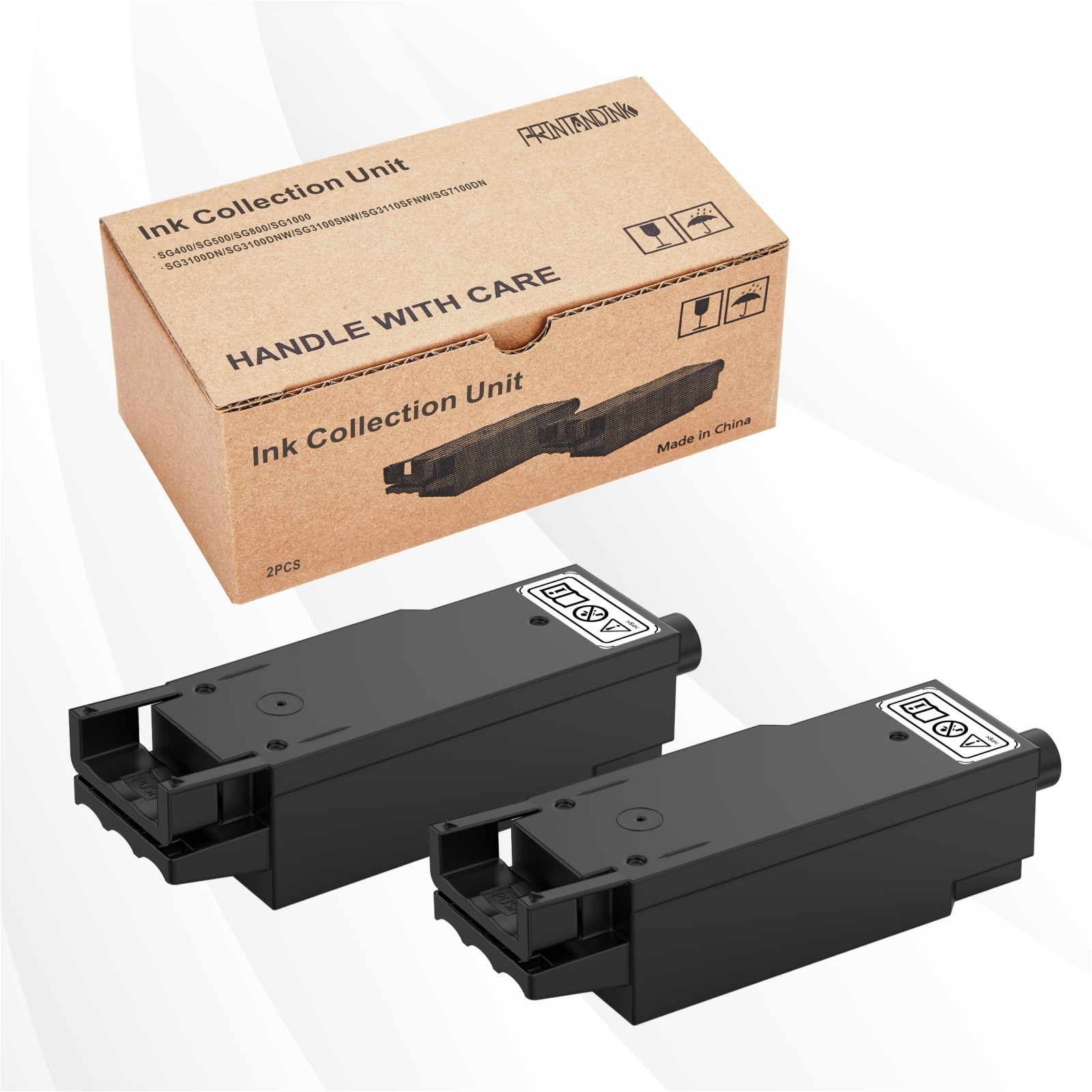 (2pcs)Sawgrass Genuine Waste Ink Collector Unit for Sawgrass SG400 800 500 1000