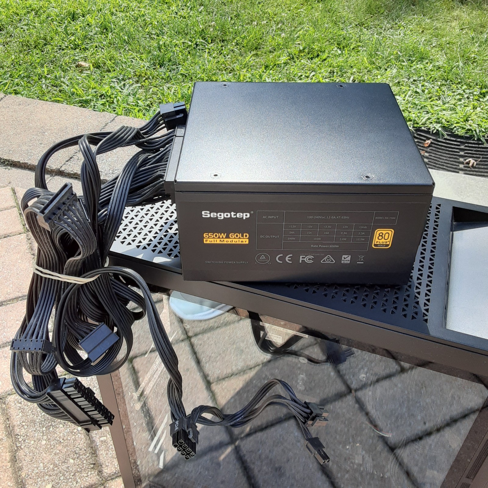 Segotep GN650W 650W ATX Power Supply 80 Plus Gold