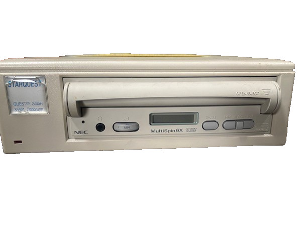 NEC Multispin 6X CD Rom Player Drive SCSI HiFi CDR-502 5X000682111
