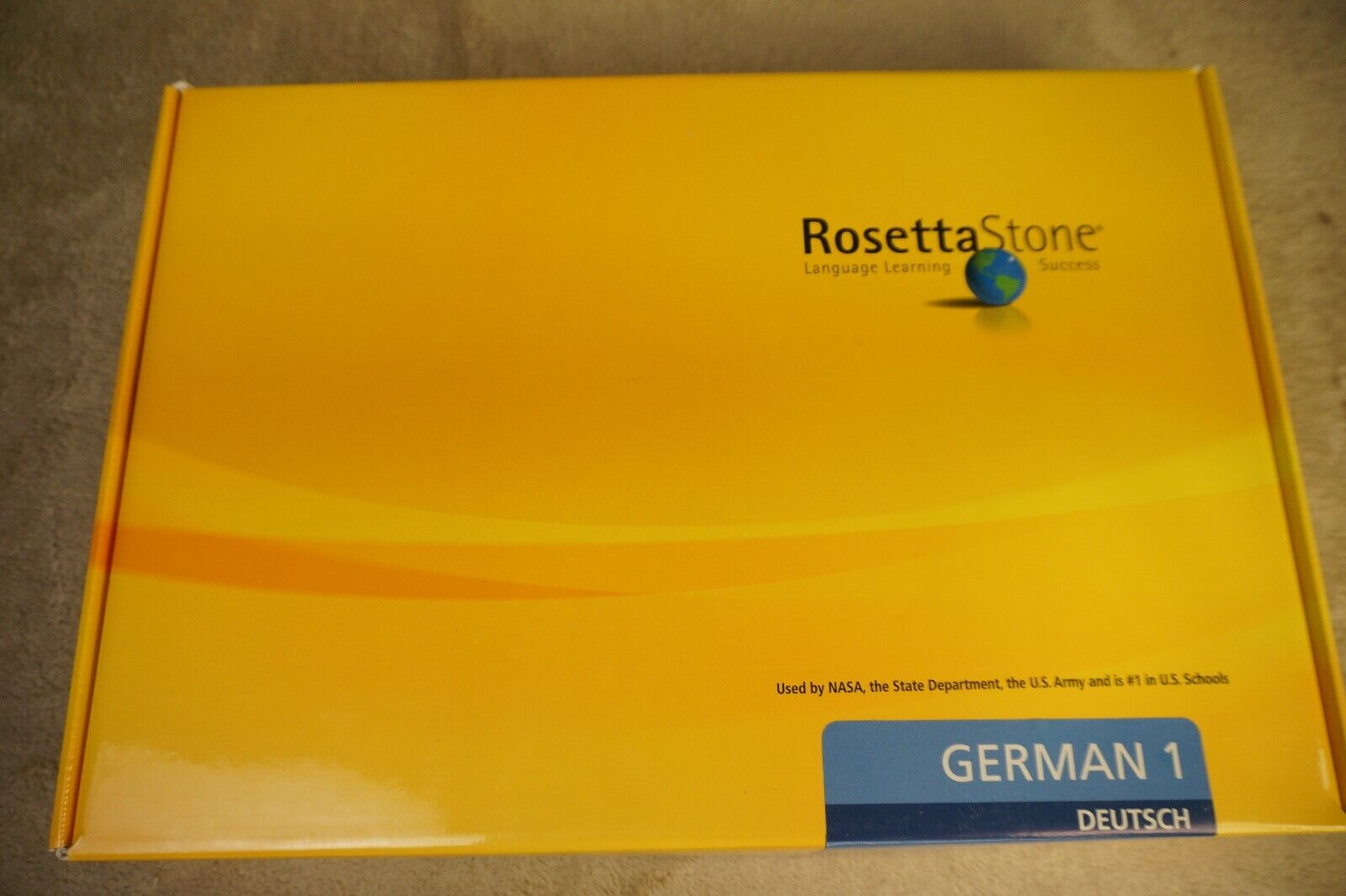 Rosetta Stone German Level 1 Standalone For PC, Mac 2007