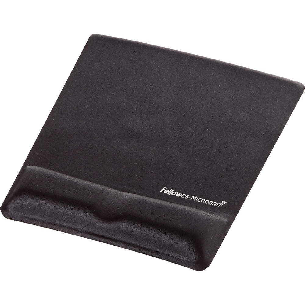 FELLOWES 9181201 Mouse Pad,Black,8 1/4in L 22W795