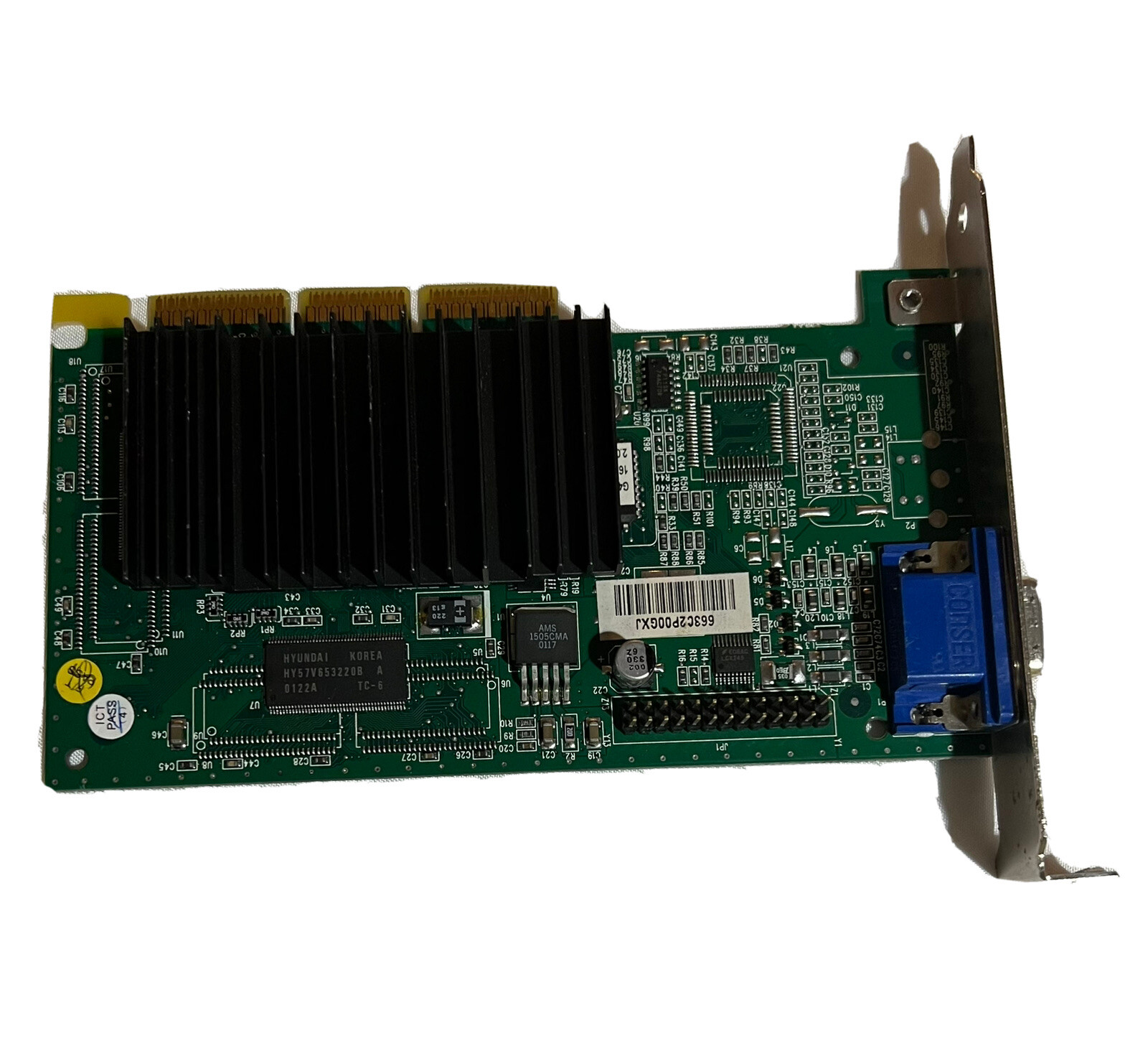 Nvidia Compaq 182757-001 (16MB) AGP Graphics Video Card 180-P0009-0000-C03