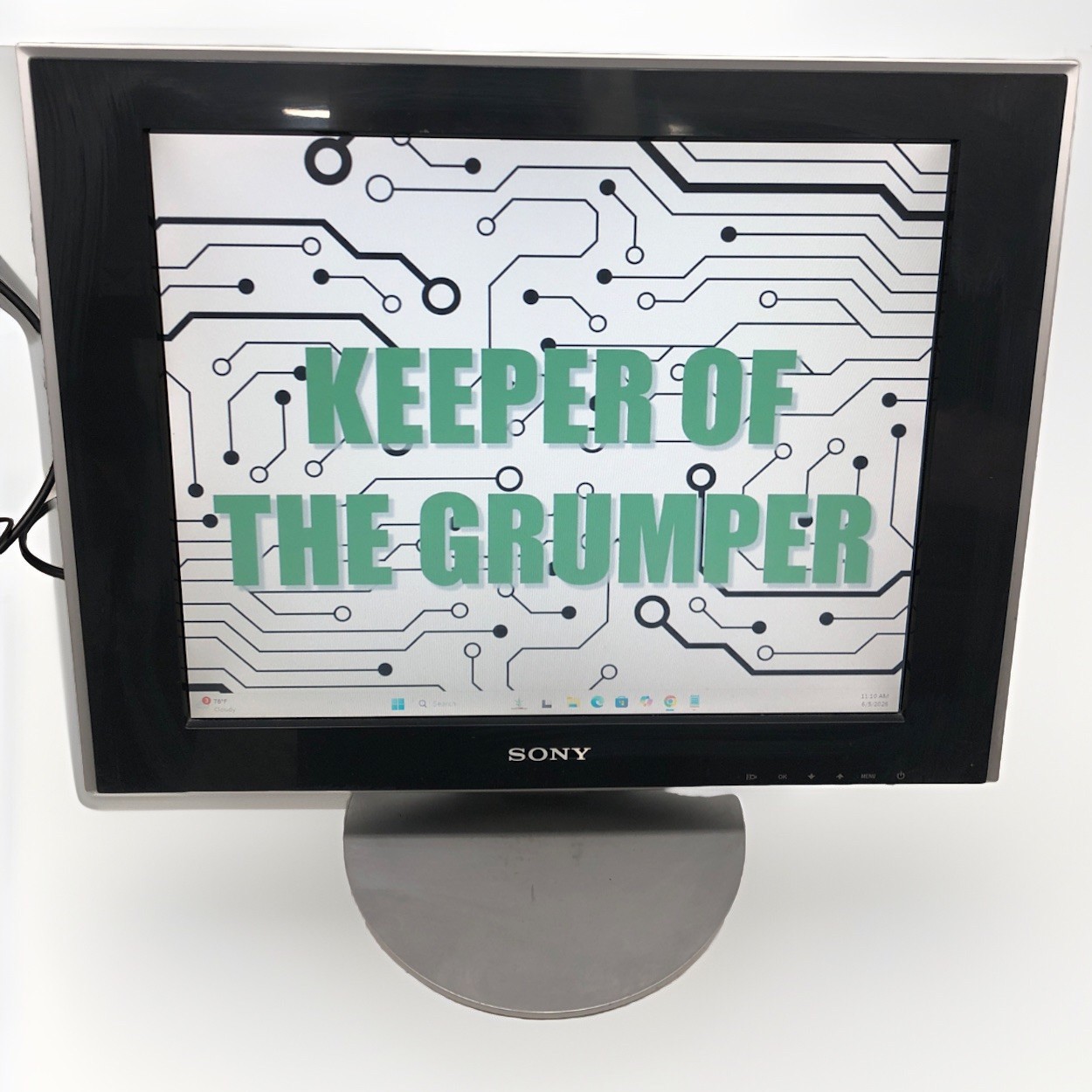 Sony SDM-HS73 15” TFT LCD Color Computer Display Monitor Screen VGA