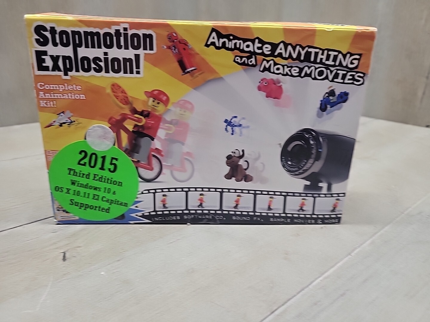 Stopmotion Explosion: Stop Motion Animation Kit W/ Full HD 1080P Camera