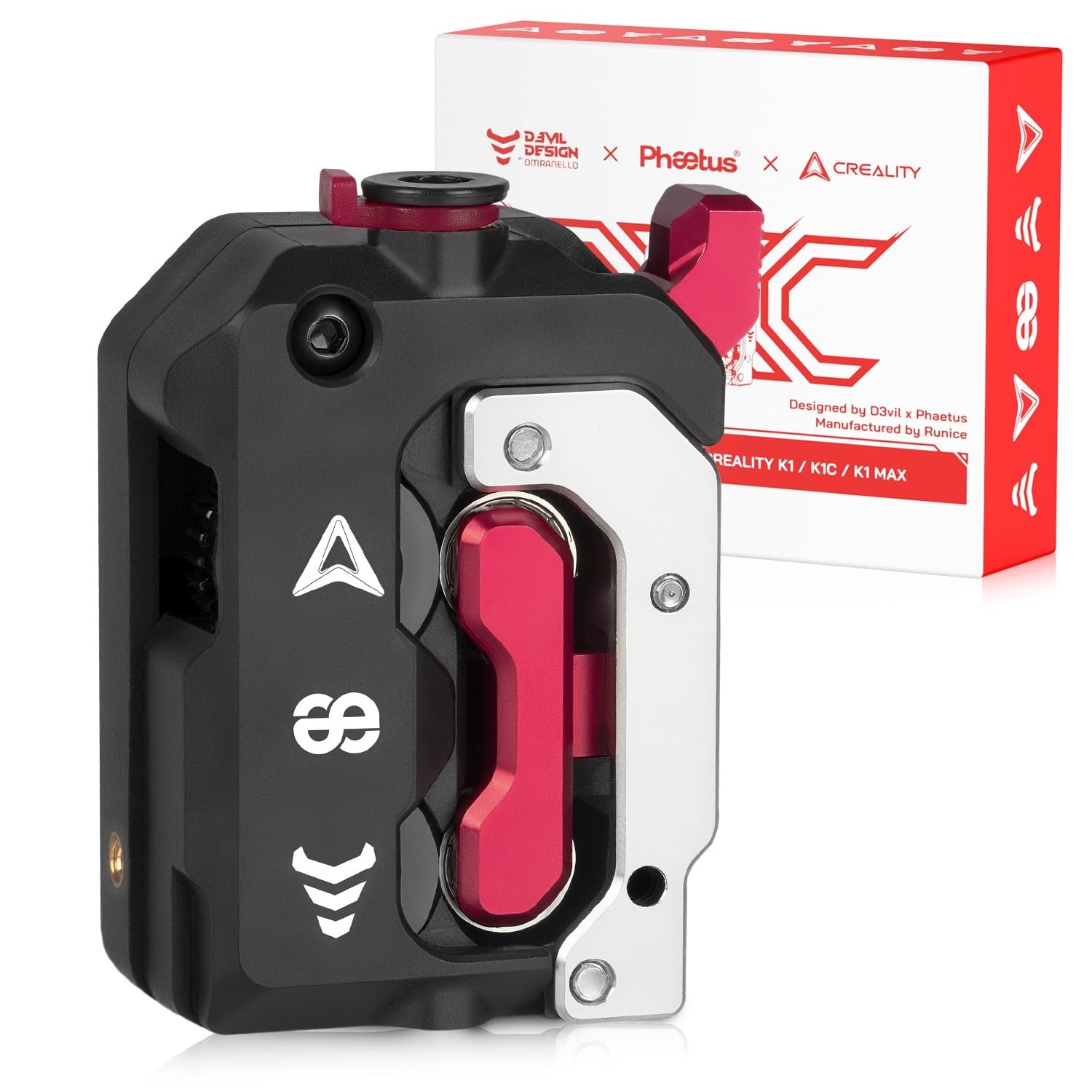 Creality Official K1C/K1 SE Extruder, Upgrade K1 Series DXC Extruder Kit,...