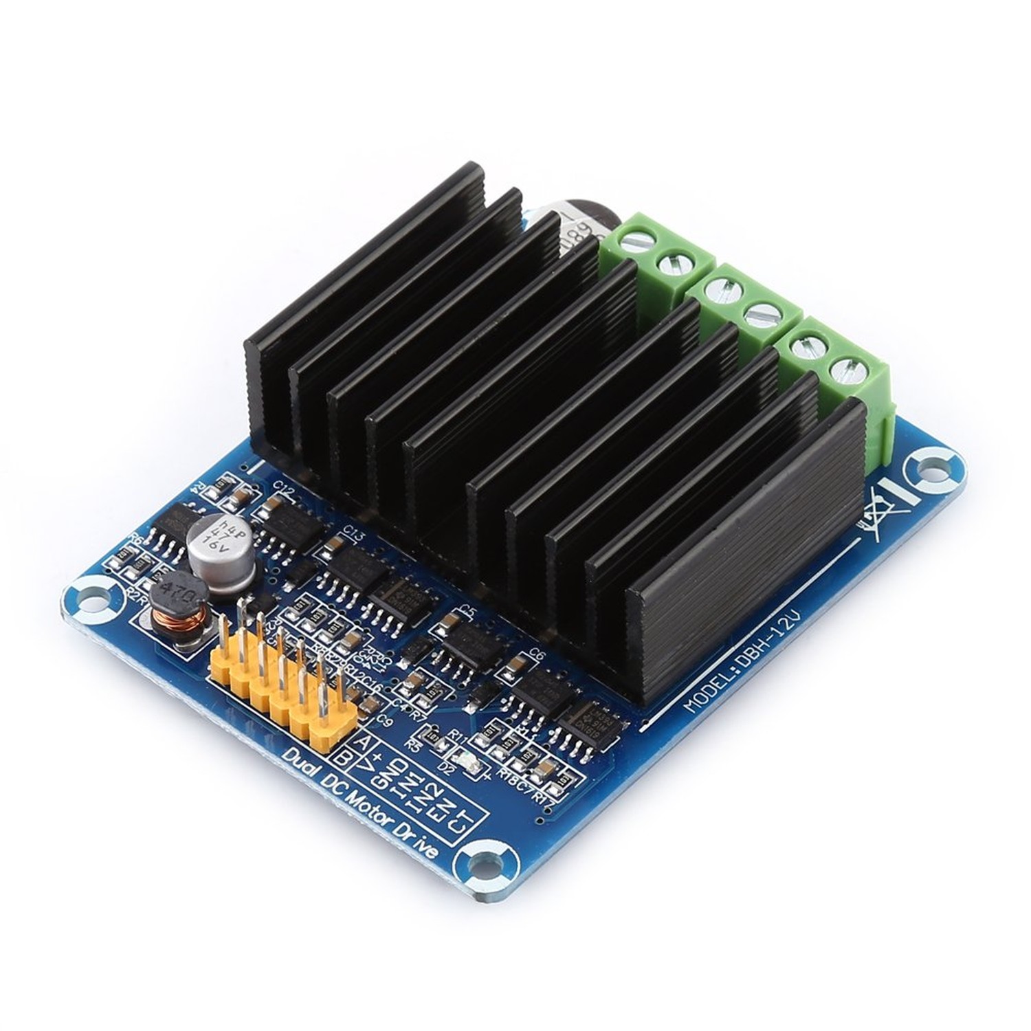 Hilitand H Bridge Motor Driver Board Module DC 5-12V 0A-30A Motor Controller ...