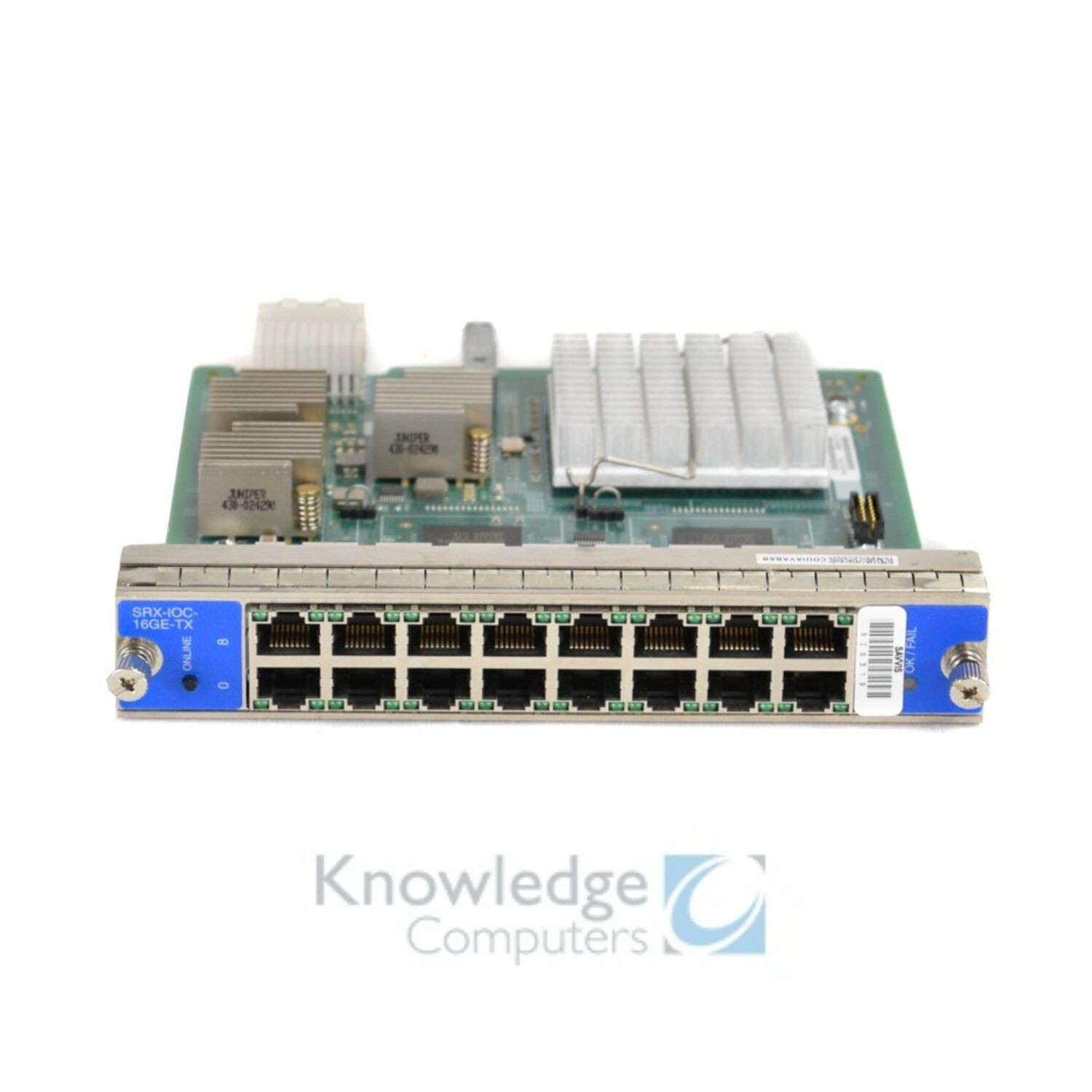 Juniper SRX-IOC-16GE-TX SRX5000 16-PORT 1GIG RJ45 FLEX I/O