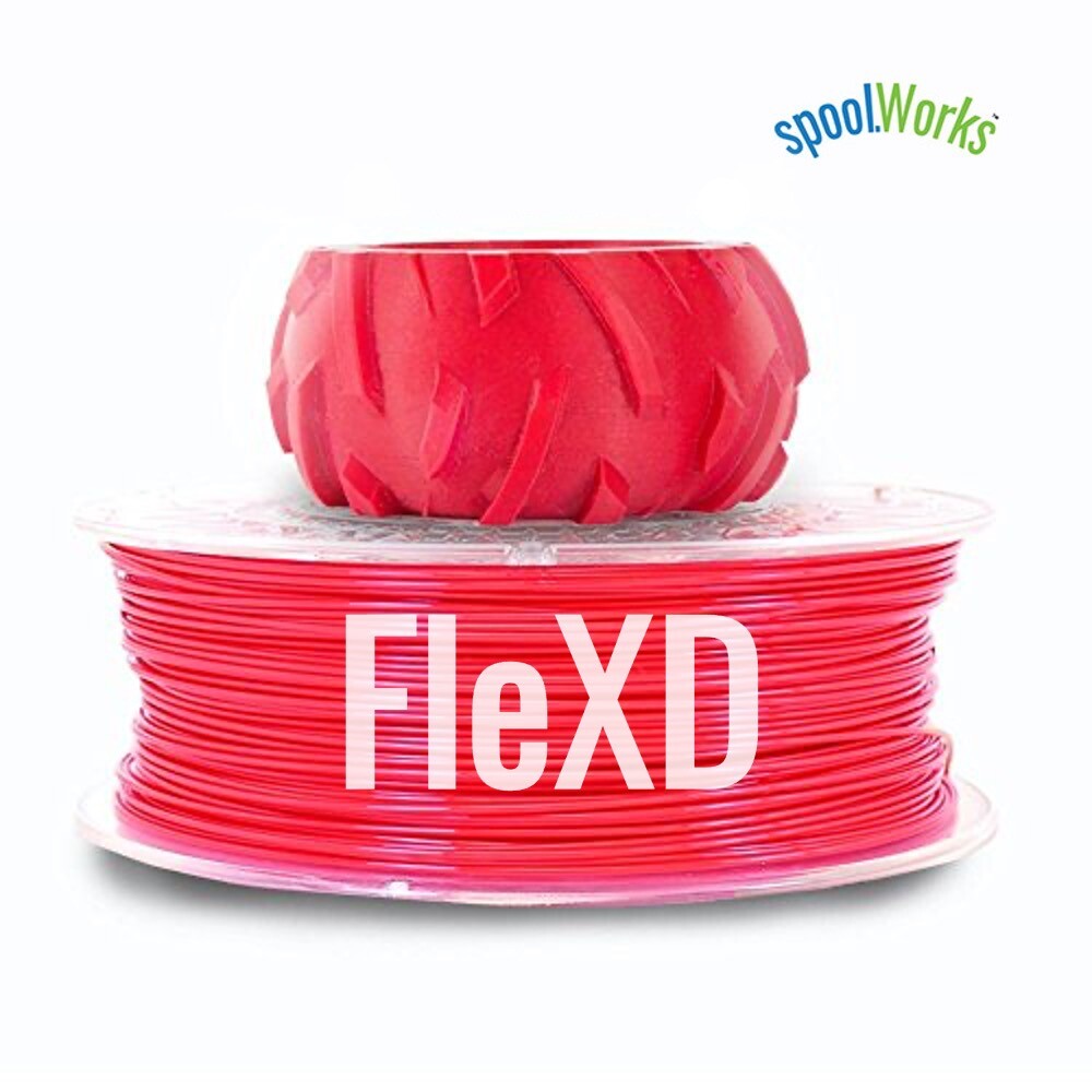 [3DMakerWorld] Genuine E3D spoolWorks FleXD Semi-flexible TPU Filament