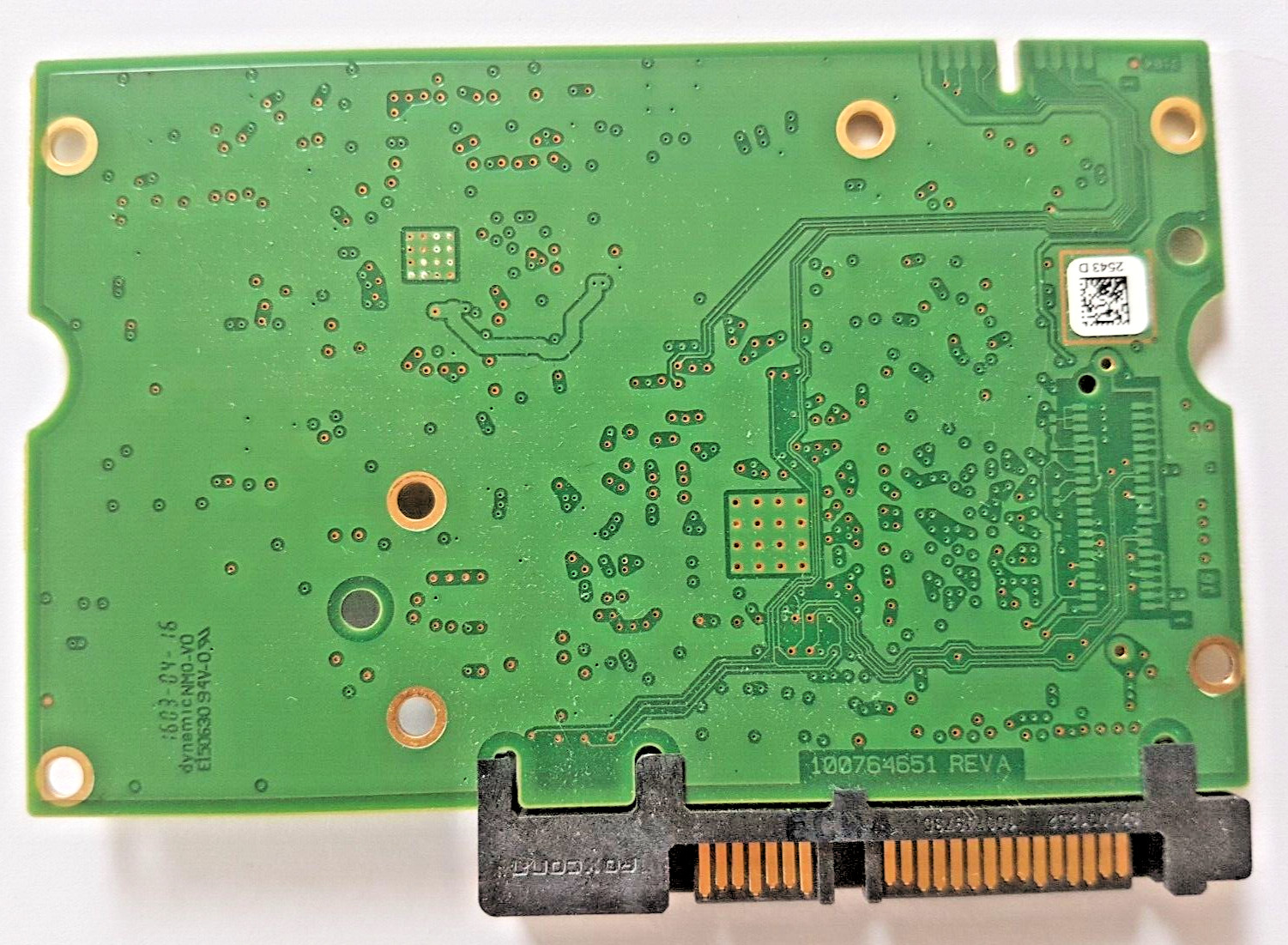 PCB board controller hard drives electronics 100764651 REV A
