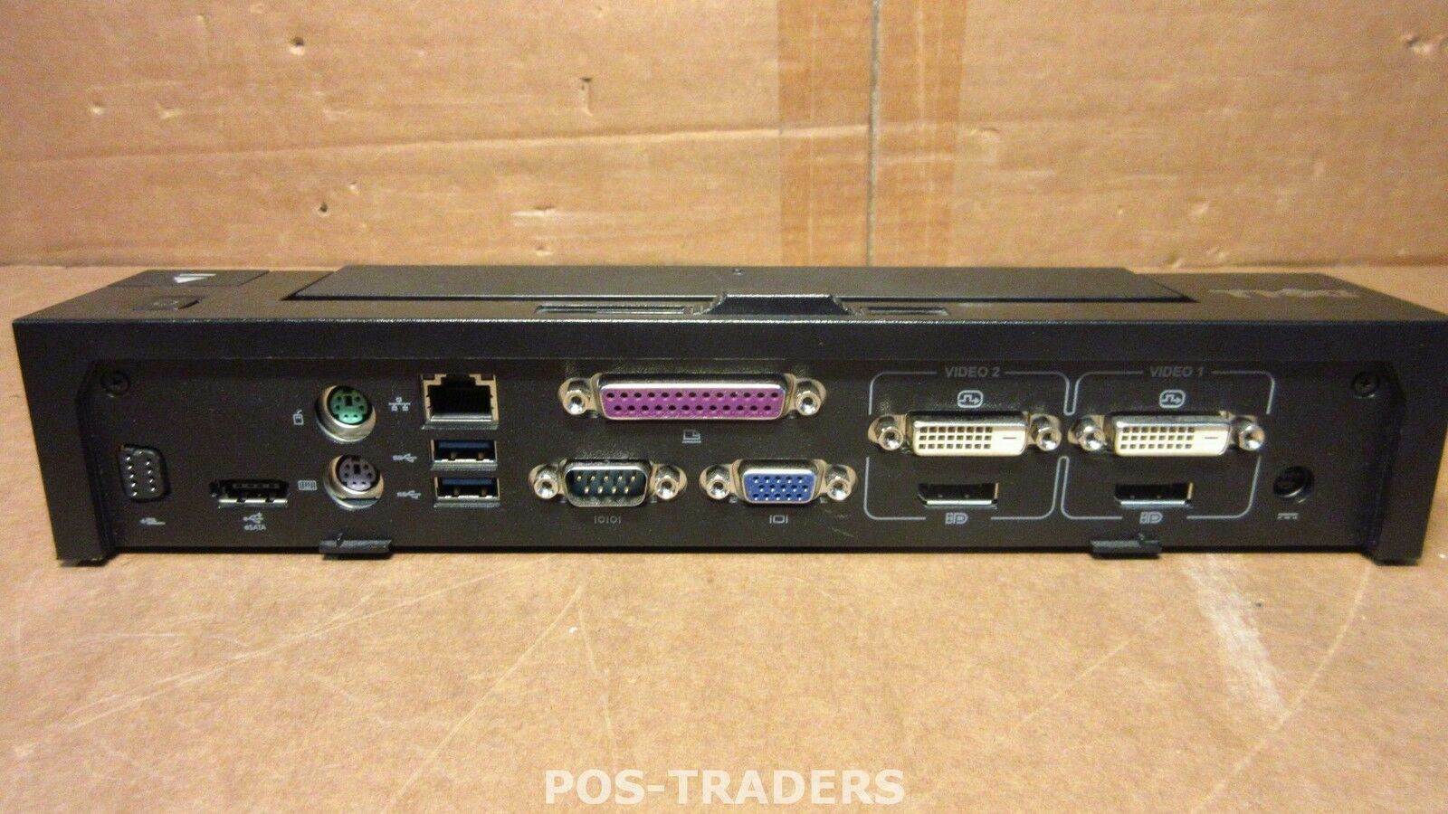 Dell 35RXK E-Port Plus USB 3.0 DisplayPort DVI Docking Station PR02X EXCL PSU