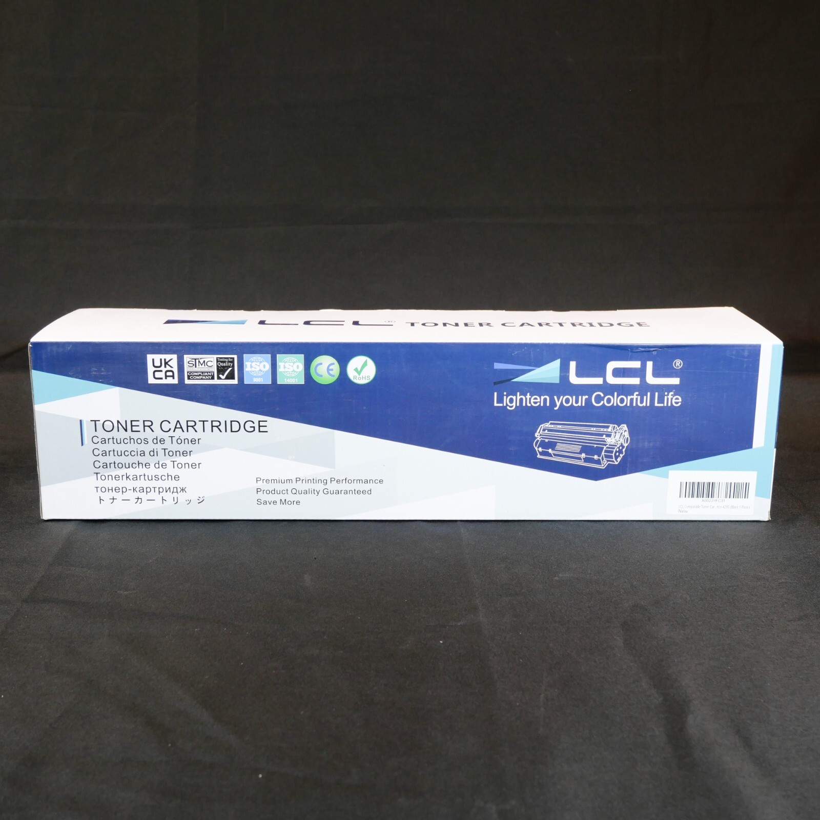 LCL Black Toner Cartridge Replacement for GPR-43