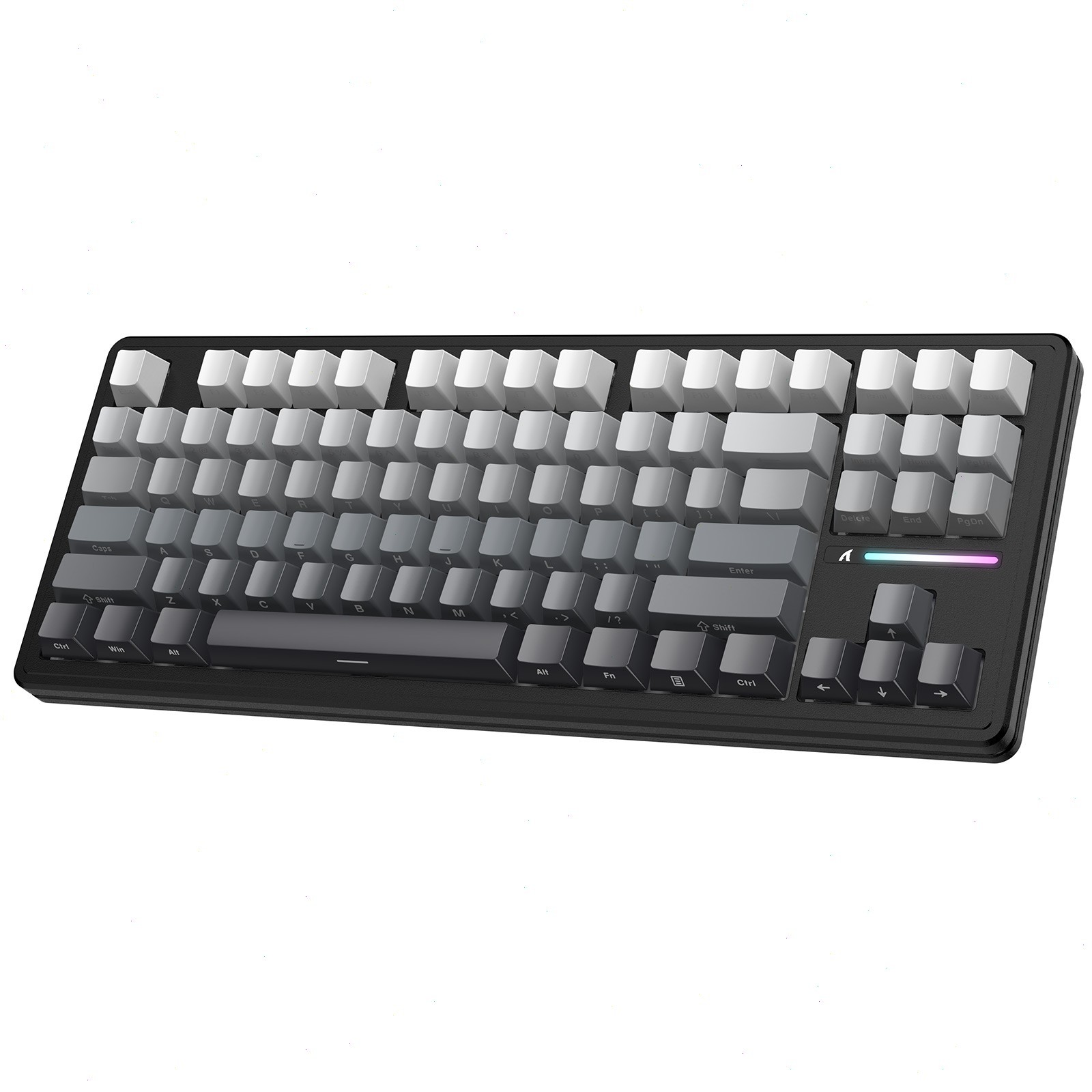 ATTACK SHARK M87PRO Wireless Mechanical Keyboard Side Printed PBT Keycaps Black