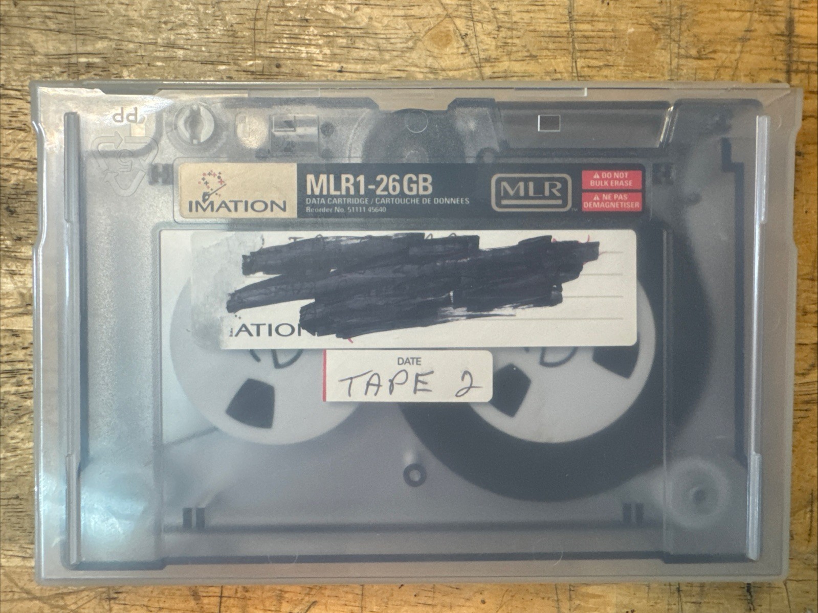 Imation MLR1-26GB Data Cartridge Used