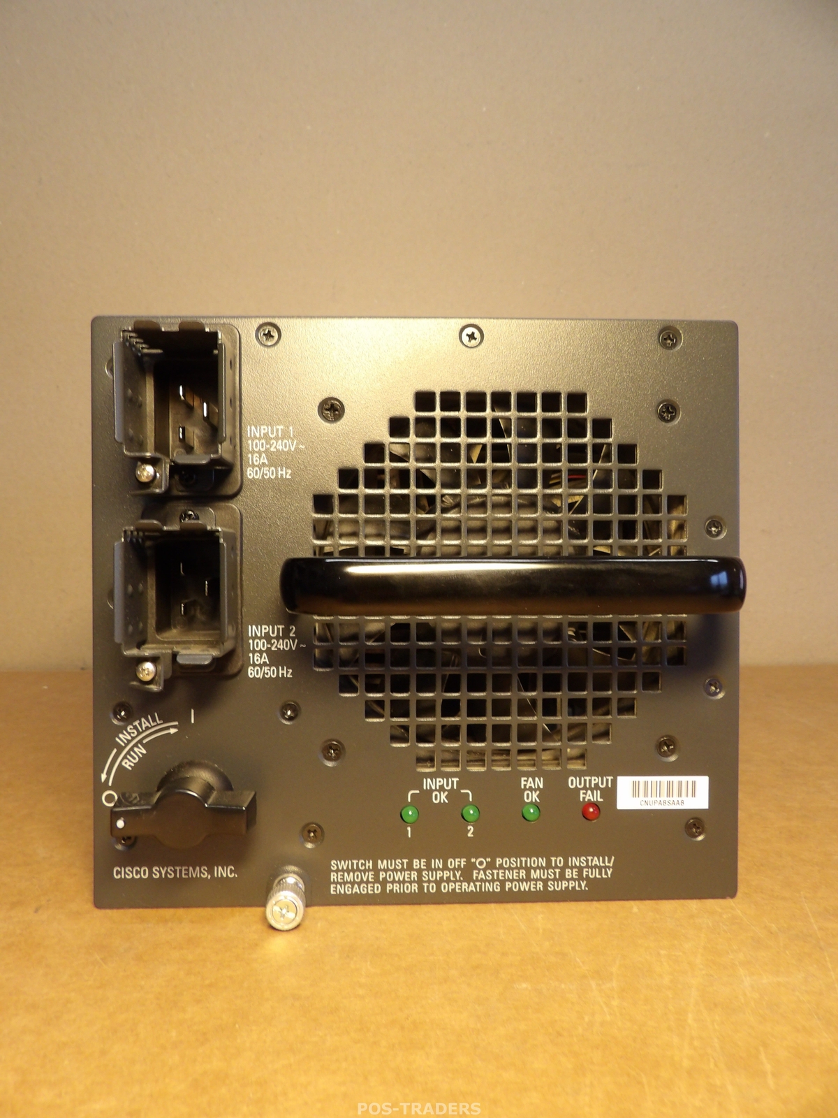 ASTEC Power Supply AA23340 WS-CAC-6000W V05 - PULLED FROM CISCO WS-C6509-E