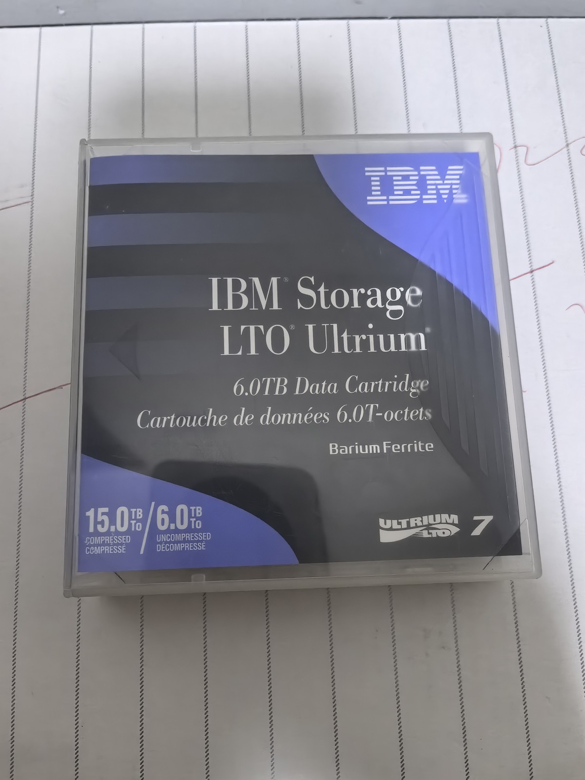 For IBM LTO7 Data Tape 6/15TB 38L7302