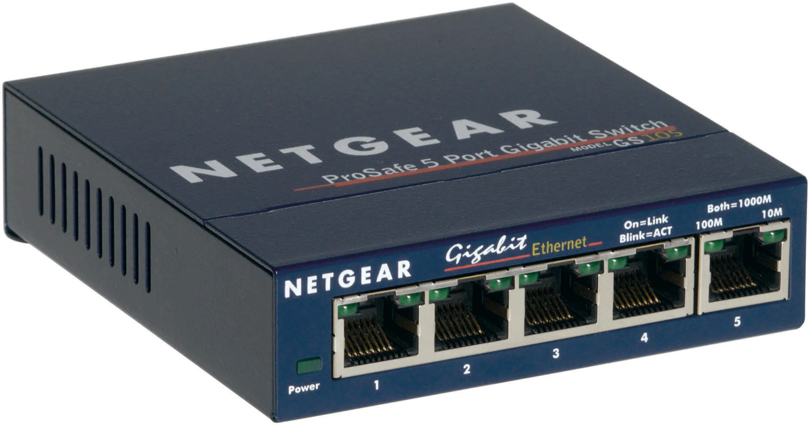 Netgear 5 Port Gigabit Desktop Switch TDNET-GS105NA Computers Network Hardware