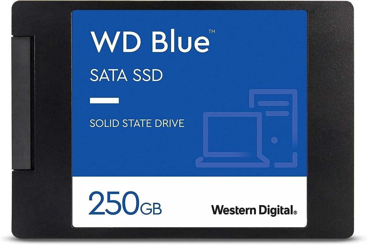 WD Blue 3D NAND 250GB Internal Solid-State Drive (SSD) - (USED)