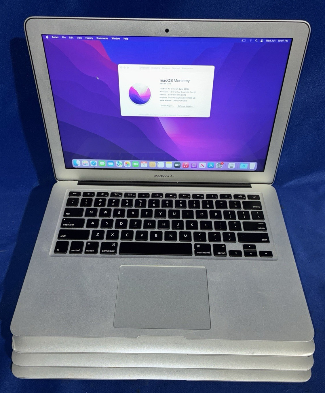 Apple MacBook Air 2011 2014 2015  Laptops 13" Lot of 4 Parts Repair All Power On