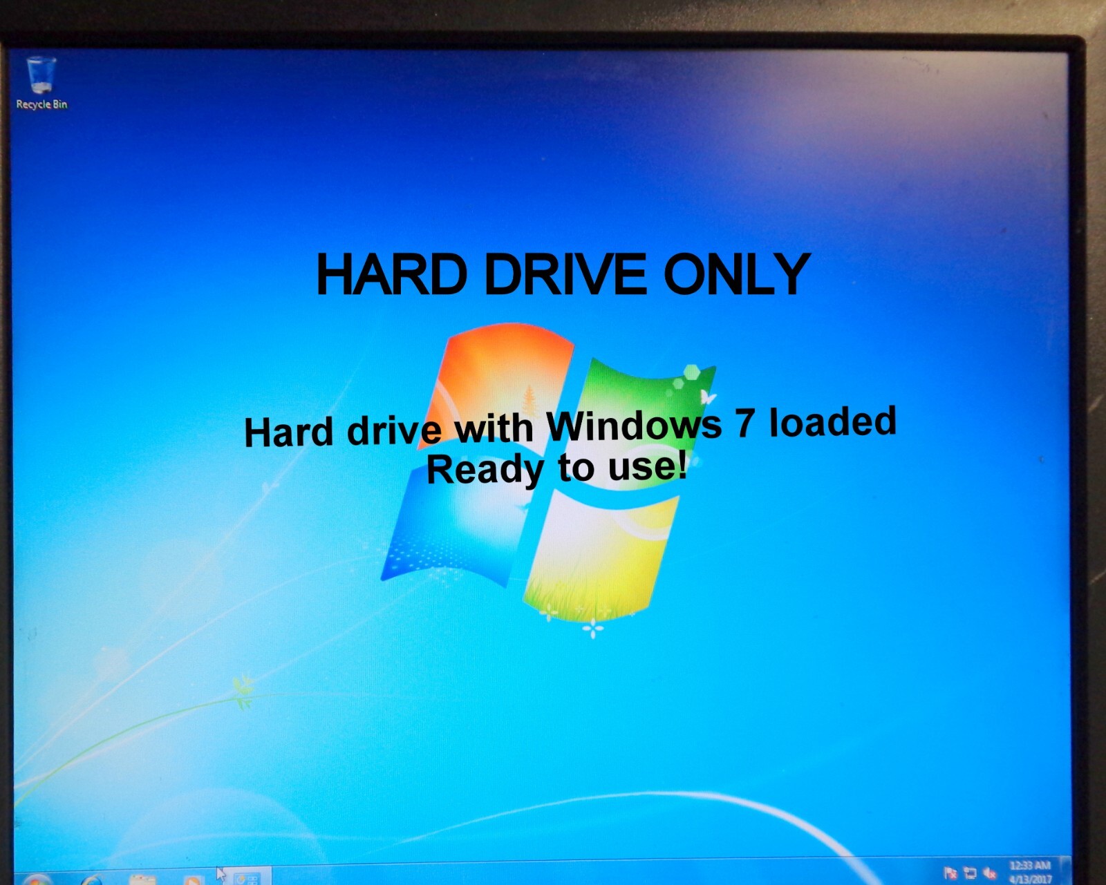 HP models a6000 series 500 GB Hard Drive with Windows 7 installed & Activated