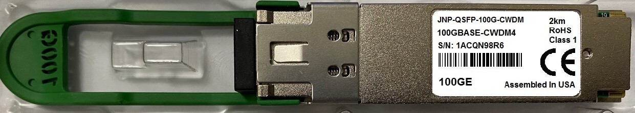 Juniper JNP-QSFP-100G-CWDM 740-061408 compatible 100G CWDM4 2KM SMF