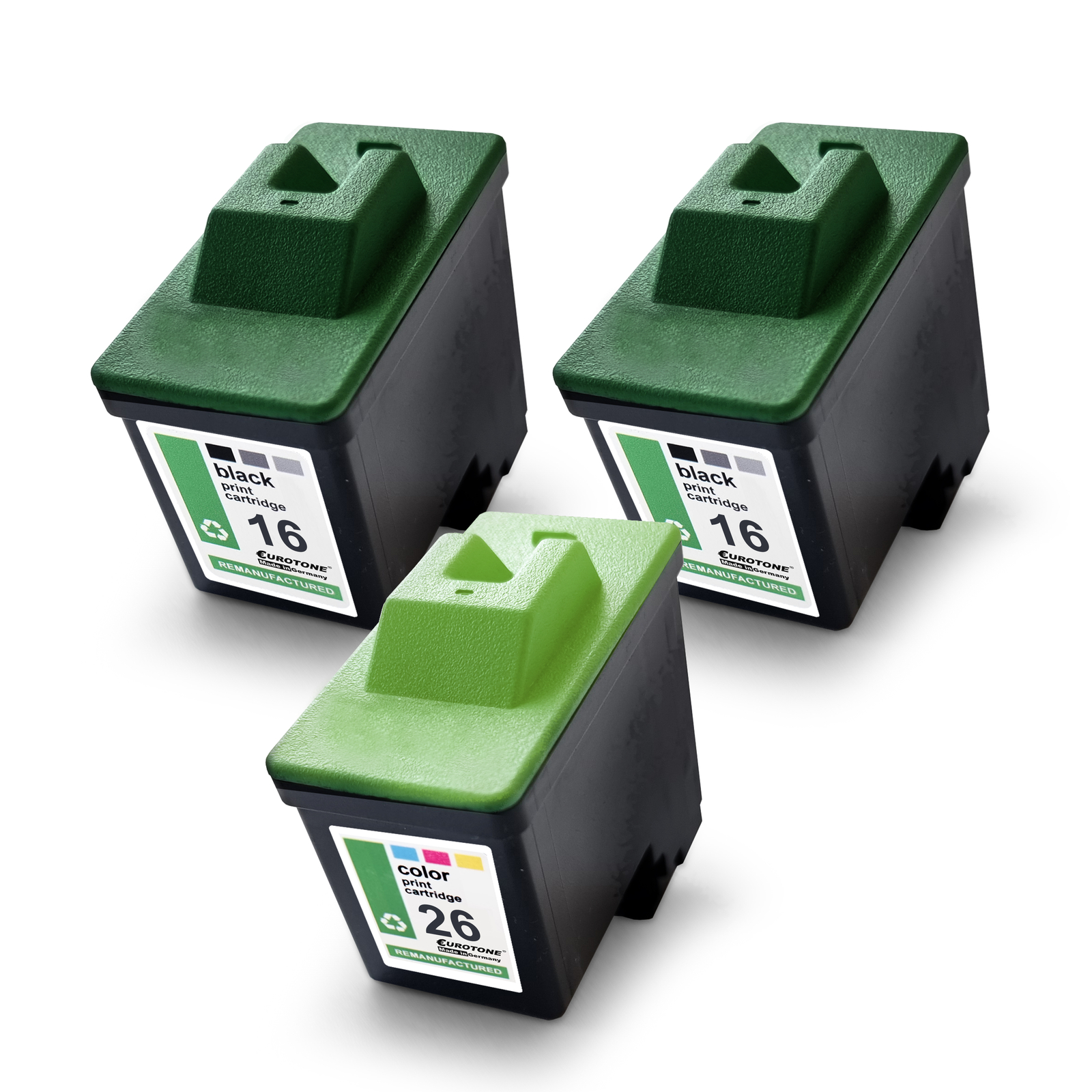 3x Ink 2+1 For Lexmark X-1140 X-1270 Z-510 Z-514 X-1250 X-1190 Z-24 X-1290
